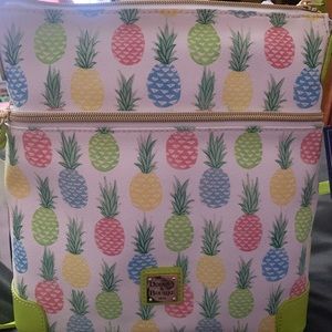 Dooney and Bourke pineapple purse and wallet